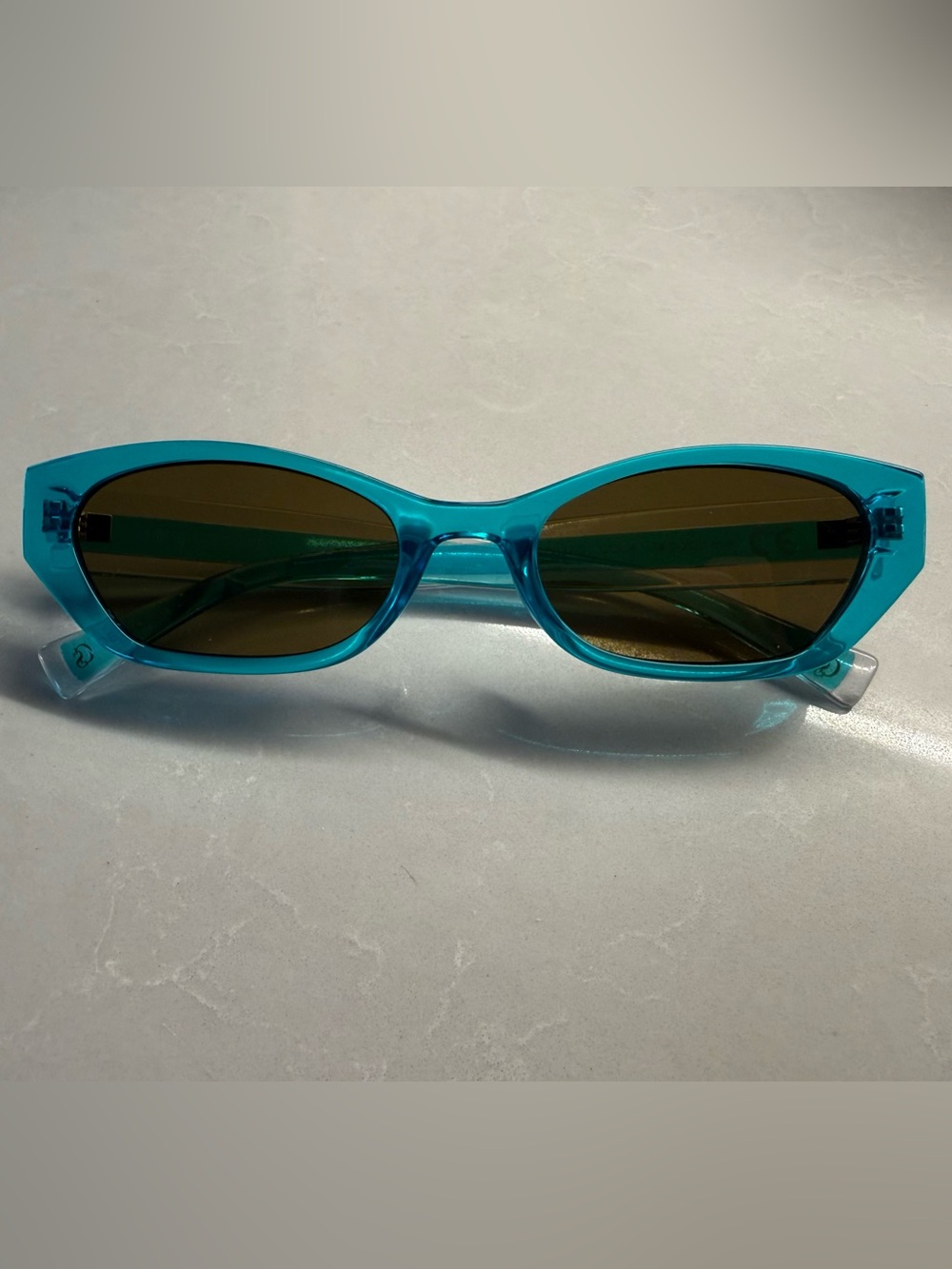 Christian Siriano Cat Eye Sunglasses in Blue